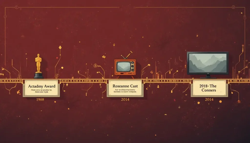 Estelle Parsons iconic acting career timeline from Bonnie and Clyde to the Roseanne cast and The Conners