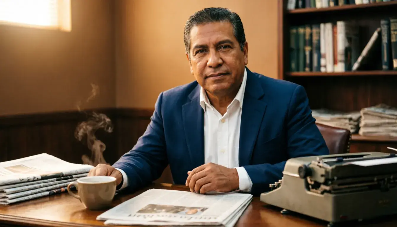 Fernando Gonzalez Parra Mexican journalist legacy family portrait concept